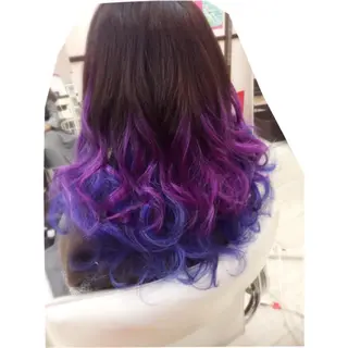 ロング カラー WEST OLAND 安藤のヘアスタイル