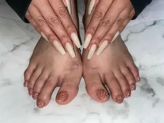 ネイル RICO Nail パーツつけ放題🌈のネイルデザイン