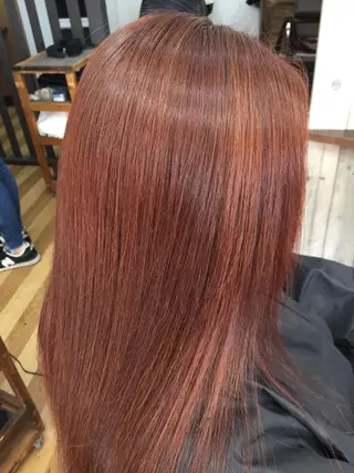 カラー 中山 ルミ子のヘアスタイル
