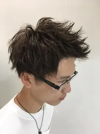 メンズ NYNY四條畷店 森　亮人のヘアスタイル