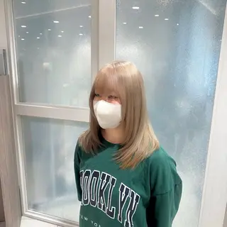 ミディアム vale 🤍akane🤍のヘアスタイル