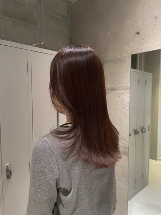 セミロング カラー 艶髪🌿🫧 yukakoのヘアスタイル