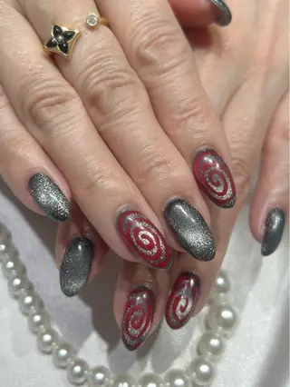 ネイル はあとねいる筑紫口店 Hitomiのネイルデザイン