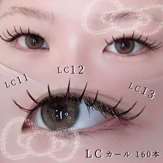 マツエク・マツパ cocoru 💓 悉知のマツエク・マツパデザイン