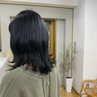 ミディアム 🎀京都暖色/ 艶髪縮毛/funaのヘアスタイル