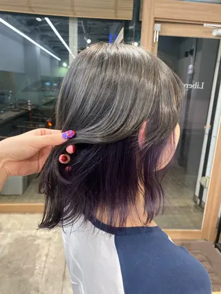 ミディアム カラー 🐾Libero🐾 柏　KONOMIのヘアスタイル