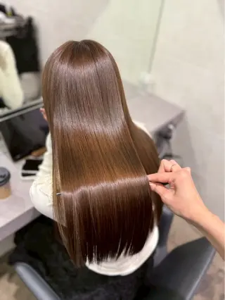 ロング 髪質改善/縮毛矯正 鈴木裕介のヘアスタイル