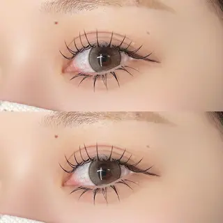 マツエク・マツパ LILY 猪瀬 ෆ‪ LED/パリ/束感のマツエク・マツパデザイン