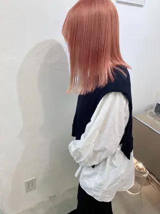 カラー 大山 茶子のヘアスタイル