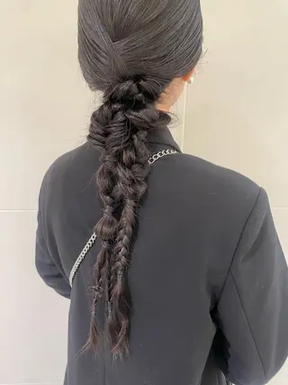 ヘアアレンジ 空きあり💛 miho  大国町のヘアスタイル