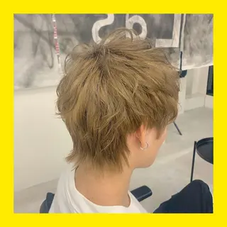 ショート メンズ メンズパーマ/新潟駅 NOBUTA🔥のヘアスタイル