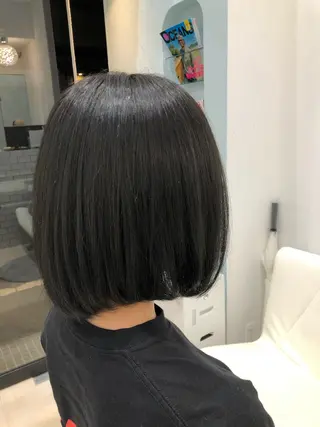 ミディアム カラー 堀井 凌平のヘアスタイル