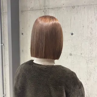 ショート カラー ツヤ髪ハイトーン ×レイヤー🌝リオのヘアスタイル