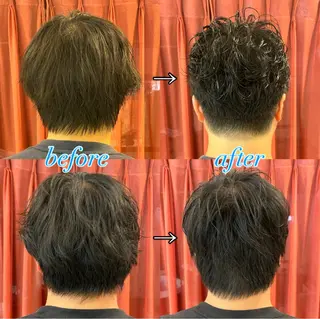 ショート パーマ メンズ PARS int 流山店 Otoyaのヘアスタイル