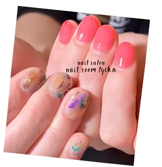 ネイル ﾈｲﾙﾙｰﾑﾘｯｶ 𝐦𝐚𝐲𝐮のネイルデザイン