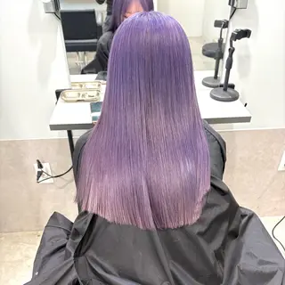 セミロング ハイトーン ayane💖のヘアスタイル