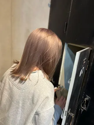 ミディアム カラー 指名No.1💥 ユウトのヘアスタイル