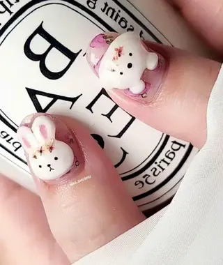 ネイル 3dパーツ/流行り 👧shushu❤️のネイルデザイン