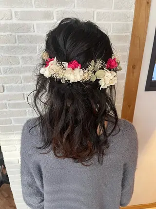 ロング ヘアアレンジ Topstylist YUKIのヘアスタイル