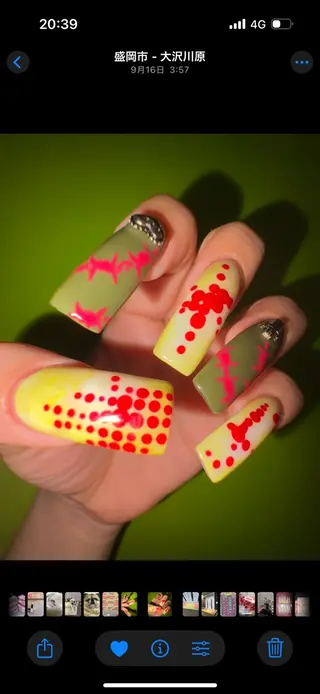 ネイル n ノアンのネイルデザイン