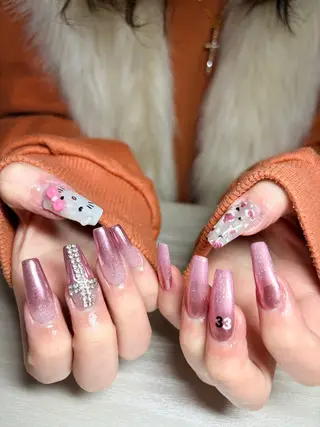 ネイル I pinknail 韓国風·持ち込み専門のネイルデザイン