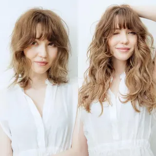 セミロング *エクステ/髪質改善 カラー特化*マサキのヘアスタイル