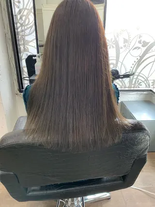 ロング カラー チバ ヒロトのヘアスタイル