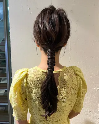 ヘアアレンジ サソウ ユリエ🥥のヘアスタイル