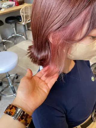 ミディアム カラー 💐パーソナルカラー /市橋加菜💐のヘアスタイル