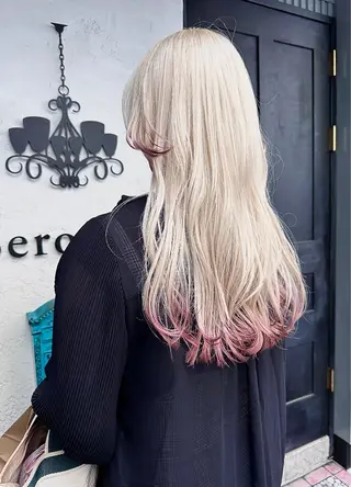 ロング カラー beronica ベロニカのヘアスタイル