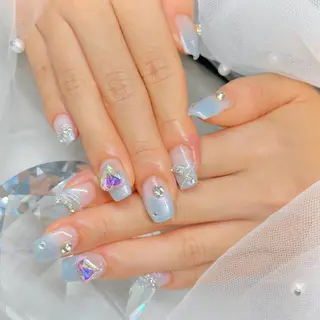 ネイル ハイビスカス ネイルサロンのネイルデザイン