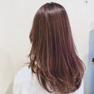 セミロング カラー パーマ ヘアアレンジ 【ツヤ髪美容師】 ツダケイスケのヘアスタイル