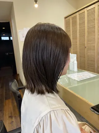 ミディアム 梶原 真帆のヘアスタイル