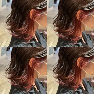 ミディアム カラー Minami. 🩵 再現性特化ヘアのヘアスタイル