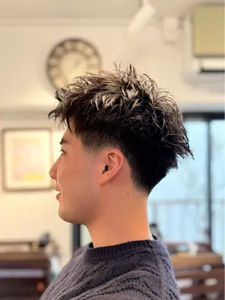 ショート メンズ メンズ/スパイキー ショート/isseyのヘアスタイル