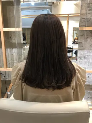 ロング 伊藤 由季のヘアスタイル