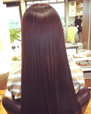 ロング 田中 佐枝子のヘアスタイル