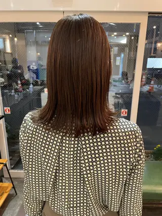 カラー MION✂️ 似合わせカットのヘアスタイル