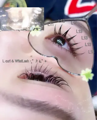 マツエク・マツパ ☆eyelist _miu☆のマツエク・マツパデザイン
