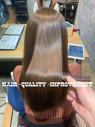 ロング 嶋崎 啓人のヘアスタイル