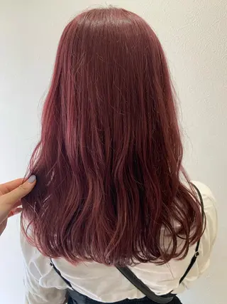 ロング カラー hub hair レイヤー/透明感のヘアスタイル