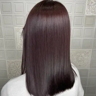 セミロング アオヌマ コハルのヘアスタイル