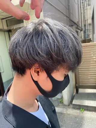 メンズ anhelo髪質改善 メテオ髪質改善名駅のヘアスタイル