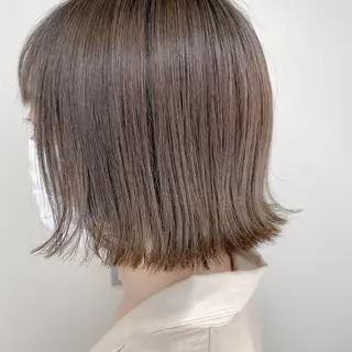ミディアム カラー 【透明感、艶髪】西村 有司のヘアスタイル