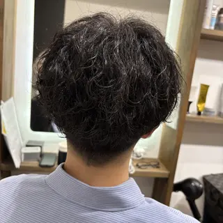 ショート メンズ パーマPrivate SalonNoa名駅のヘアスタイル