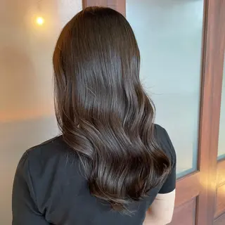 ミディアム カラー porto みなみのヘアスタイル