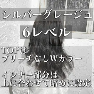 セミロング カラー 新宿御苑前/新宿 Ryuseiのヘアスタイル