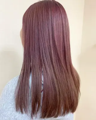 ロング カラー 立川 奈那子のヘアスタイル