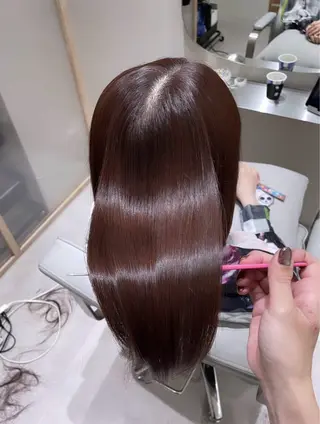 ミディアム カラー 髪質改善✨Zina浦 安/個室🌈YUKIのヘアスタイル