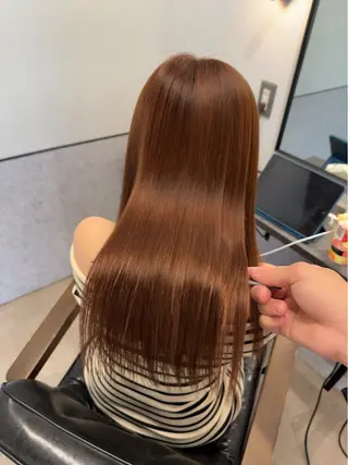 ロング 井尻 將太のヘアスタイル